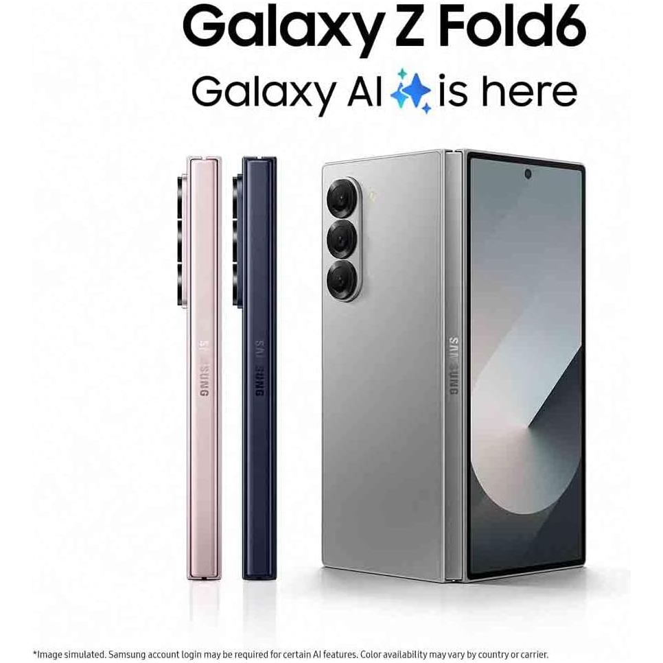 Buy Samsung,Samsung Galaxy Z Fold6 256GB Silver Shadow – Unlocked Smartphone - Gadcet UK | UK | London | Scotland | Wales| Near Me | Cheap | Pay In 3 | Mobile & Smart Phones